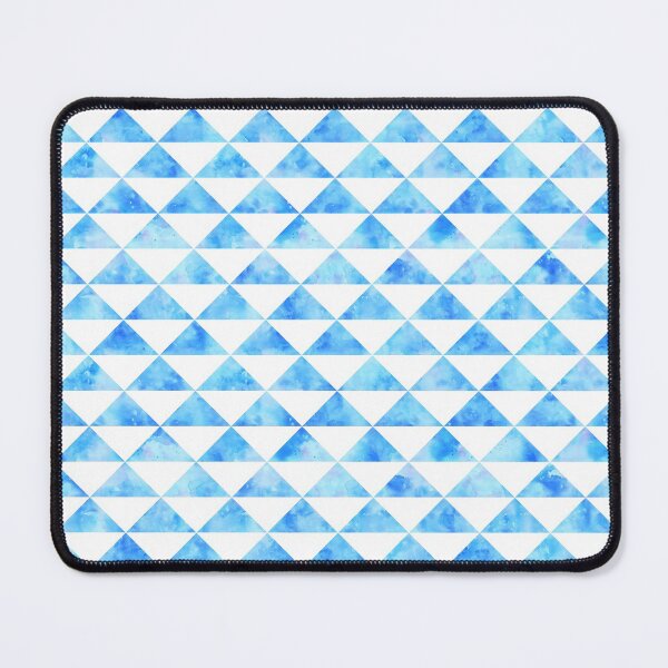 Item preview, Blue Watercolor Triangles designed and sold by Saanis.