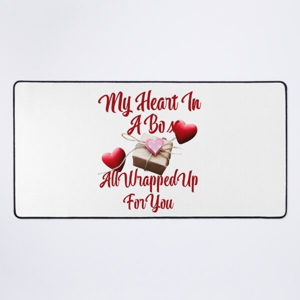 Item preview, MY ETERNAL HEART, WRAPPED FOR YOU, ROMANTIC WRAPPED, ROMANTIC MEME, designed and sold by R B Chrystal.