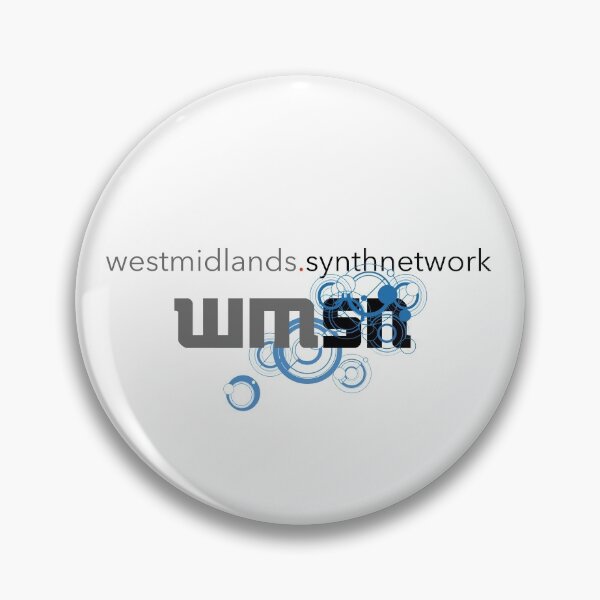 Item preview, West Midlands Synth Network logo designed and sold by tonyadamo.
