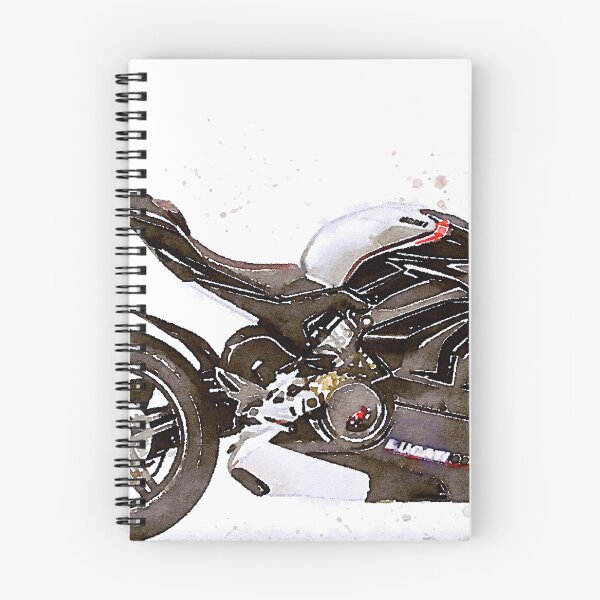 Item preview, Watercolor Sport Motorcycle Panigale V4SP 2022 - original watercolor by Vart. designed and sold by vartstudio.