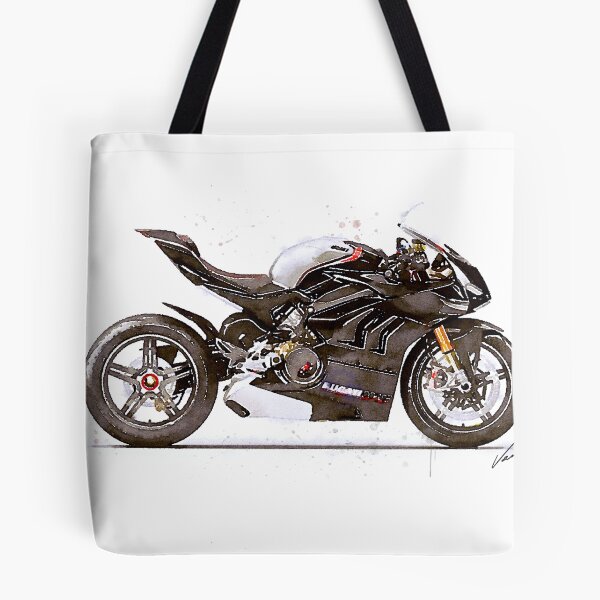 Item preview, Watercolor Sport Motorcycle Panigale V4SP 2022 - original watercolor by Vart. designed and sold by vartstudio.