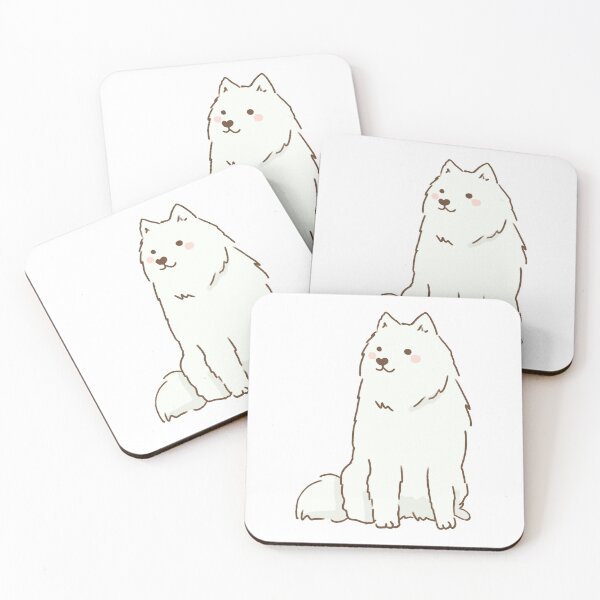 Item preview, Cute samoyed dog sitting designed and sold by Mayarart.