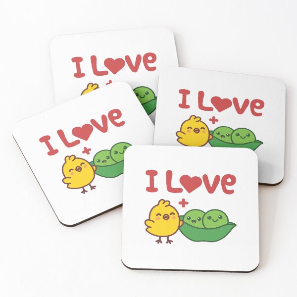 Item preview, I Love Chickpeas Kawaii Chickpea Hummus designed and sold by jaygo.