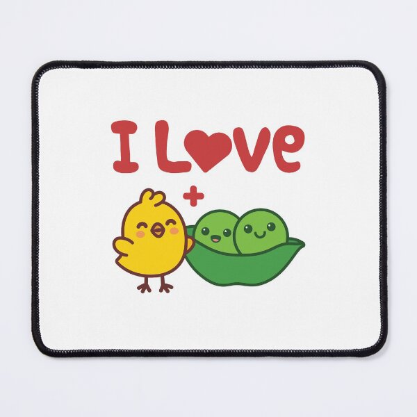 Item preview, I Love Chickpeas Kawaii Chickpea Hummus designed and sold by jaygo.