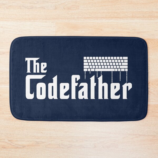 Item preview, The Codefather, funny coding gift - Cool Programming Or Funny Coding gift And nerd Gifts Sticker designed and sold by LostTraveller.