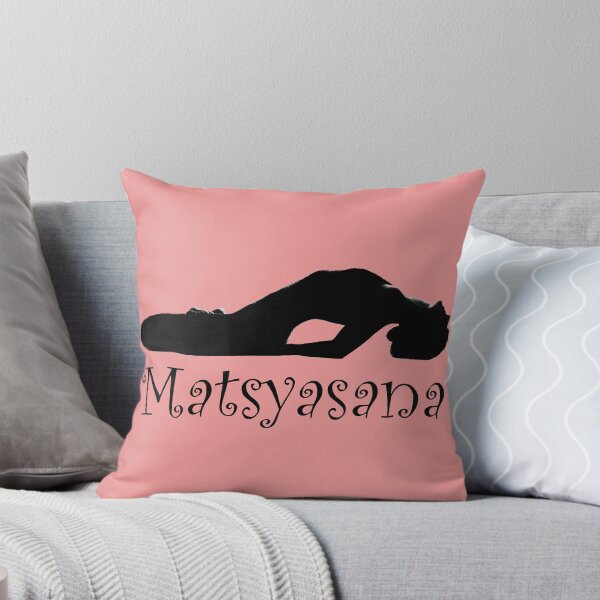 Item preview, yoga Fish Pose - Matsyasana designed and sold by SadSacDesigns.