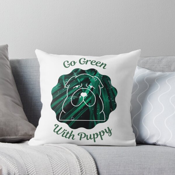 Item preview, Go Green With Puppy designed and sold by kucingmaikan.