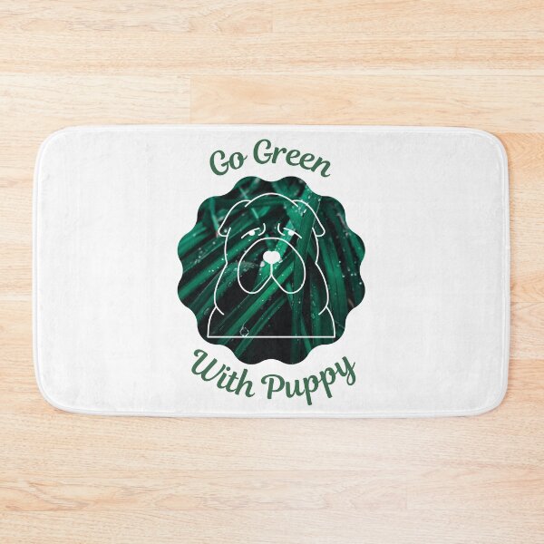 Item preview, Go Green With Puppy designed and sold by kucingmaikan.