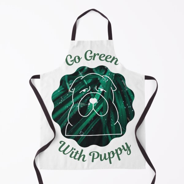 Item preview, Go Green With Puppy designed and sold by kucingmaikan.