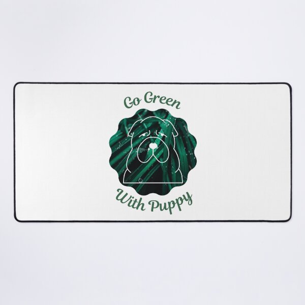 Item preview, Go Green With Puppy designed and sold by kucingmaikan.