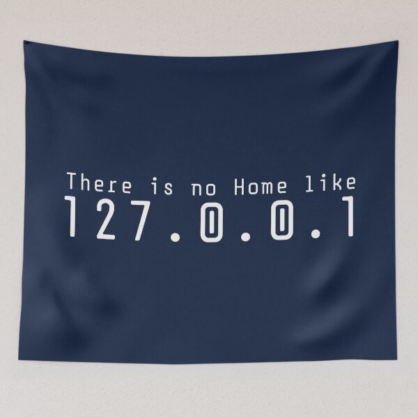 Item preview, No Place Like Home - Cool Programming Or Funny Coding gift And nerd Gifts Sticker designed and sold by LostTraveller.