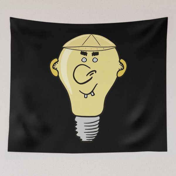 Item preview, Light Bulb T-ShirtSmiling Light Bulb T-Shirt_ designed and sold by LaylaSelenna.