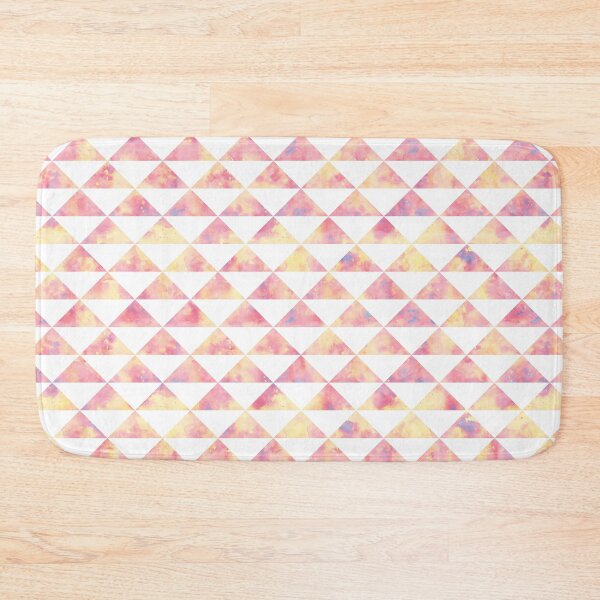 Item preview, Pink Watercolor Triangles designed and sold by Saanis.