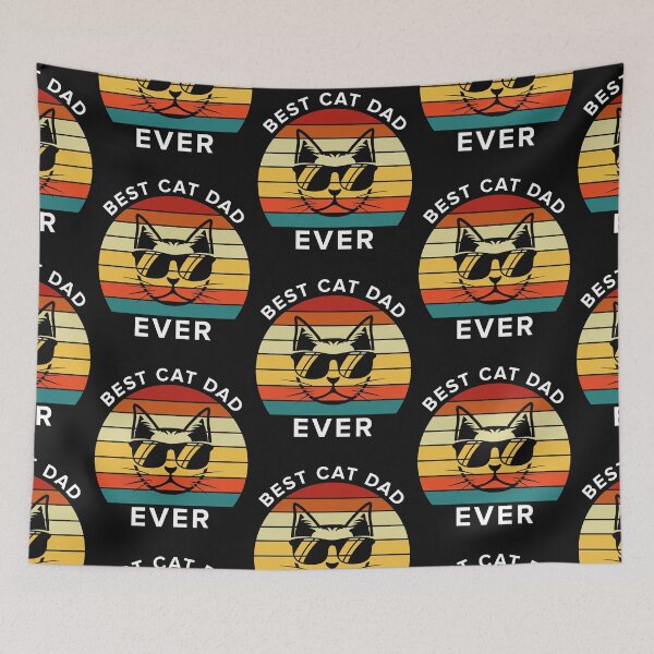 Item preview, BEST CAT DAD EVER  designed and sold by GamaArtDesign.