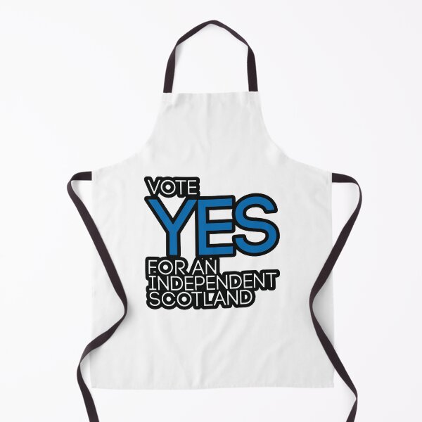Item preview, VOTE YES FOR AN INDEPENDENT SCOTLAND, Scottish Independence Saltire Flag Coloured Text Slogan designed and sold by MacPean.