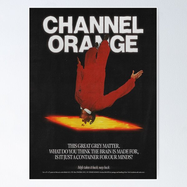 Frank Ocean Channel Orange Album Art Poster for Sale by