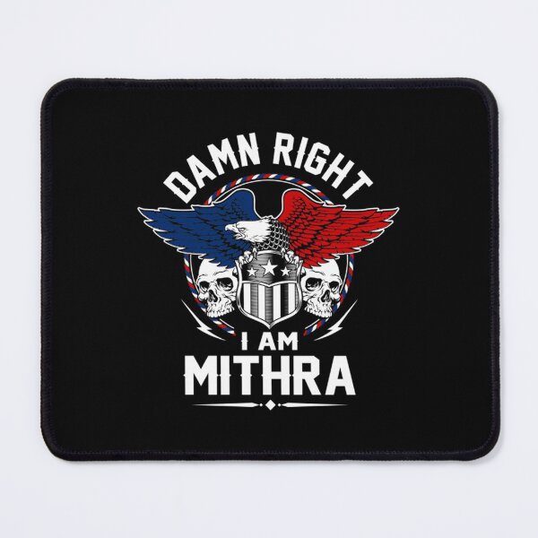 Item preview, Mithra T-ShirtMithra Name T Shirt - Damn Right I Am Mithra Gift Item Tee T-Shirt_ designed and sold by LaylaSelenna.