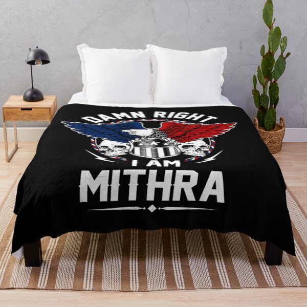 Item preview, Mithra T-ShirtMithra Name T Shirt - Damn Right I Am Mithra Gift Item Tee T-Shirt_ designed and sold by LaylaSelenna.