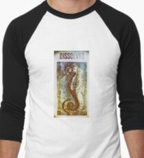 Dissolved: Seahorse Men's Baseball ¾ T-Shirt