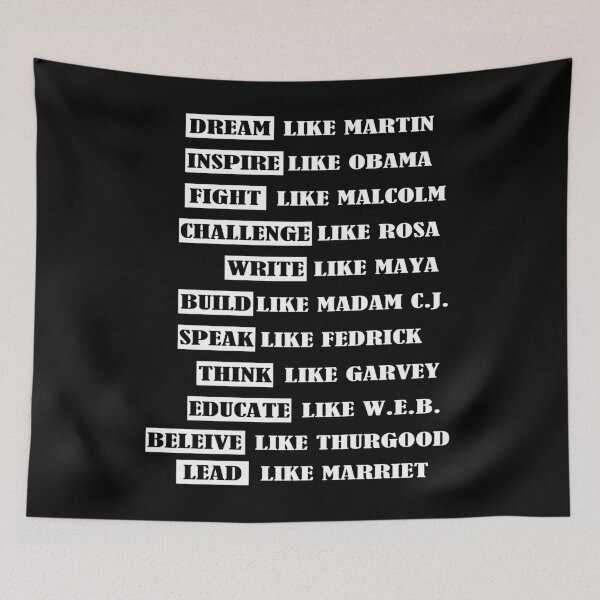 Item preview, Black History T-Shirt, African American Activists T-Shirt designed and sold by Uday24.
