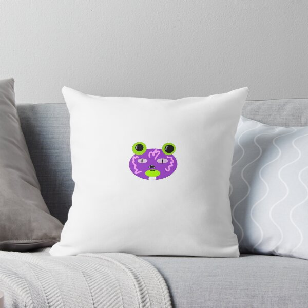 Aperçu de l'œuvre Chat violet avec vert lumineux créée et vendue par Nnone.