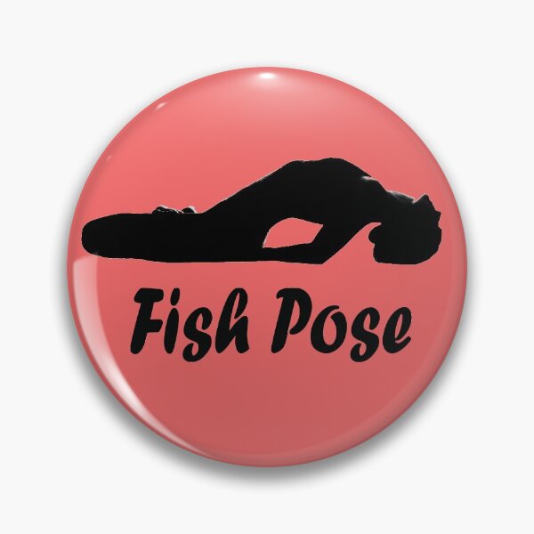 Item preview, Yoga Fish Pose designed and sold by SadSacDesigns.
