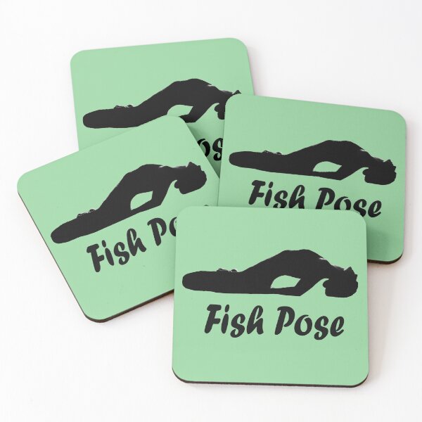 Item preview, Yoga Fish Pose designed and sold by SadSacDesigns.