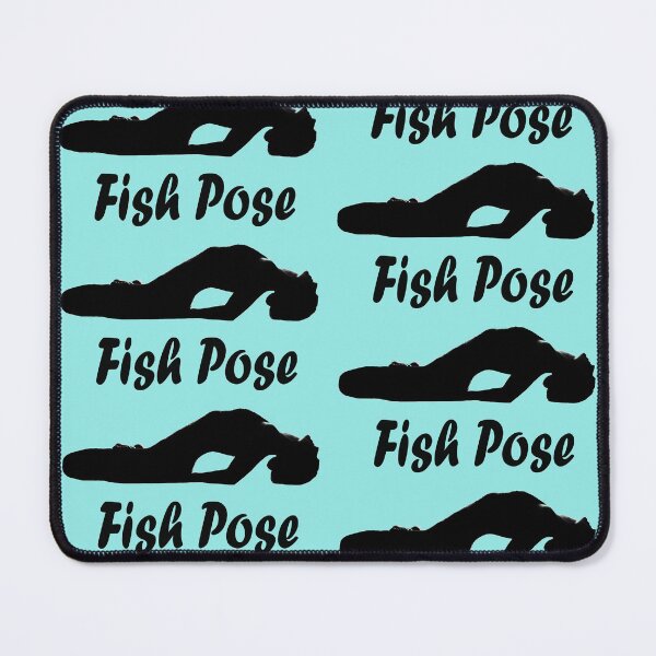 Item preview, Yoga Fish Pose designed and sold by SadSacDesigns.