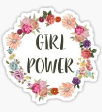 Pegatina poder femenino
