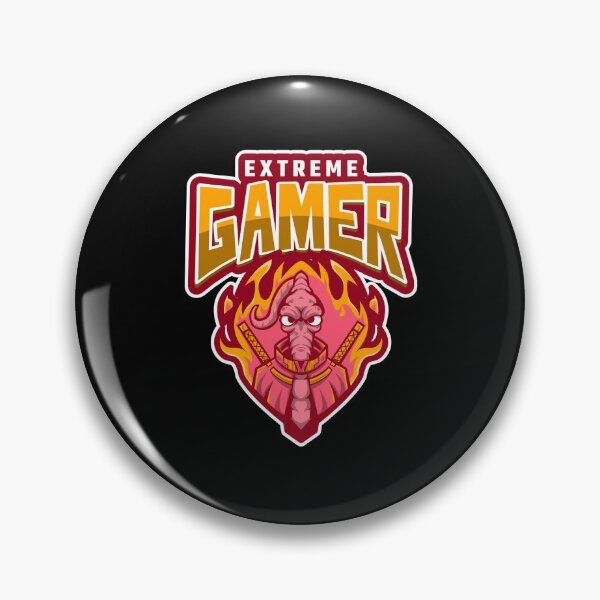Item preview, Extreme Gamer with Flaming Monster designed and sold by PRIVARSHU.