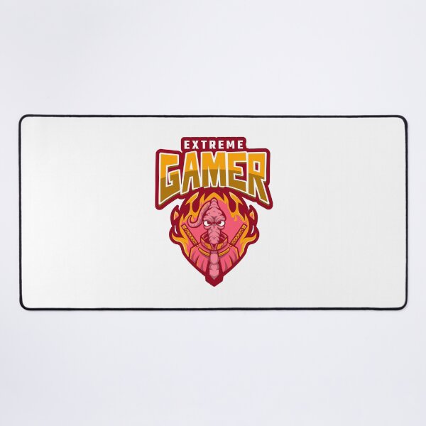 Item preview, Extreme Gamer with Flaming Monster designed and sold by PRIVARSHU.
