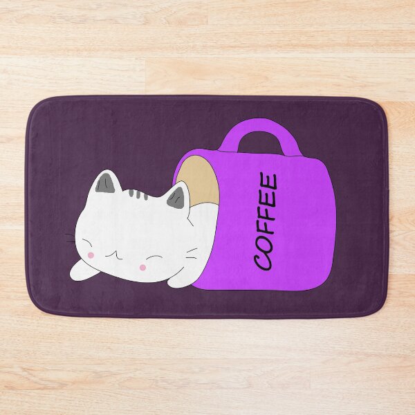 Item preview, Cartoon Kawaii Cat Sleeping In Cup designed and sold by Color-Sparkle.