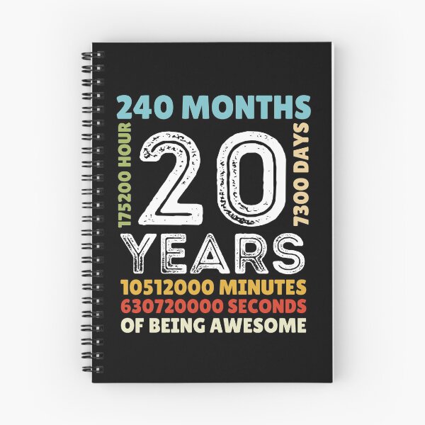 Item preview, 20 Years Old 20h Birthday Funny Gift  designed and sold by RE PIXEL.