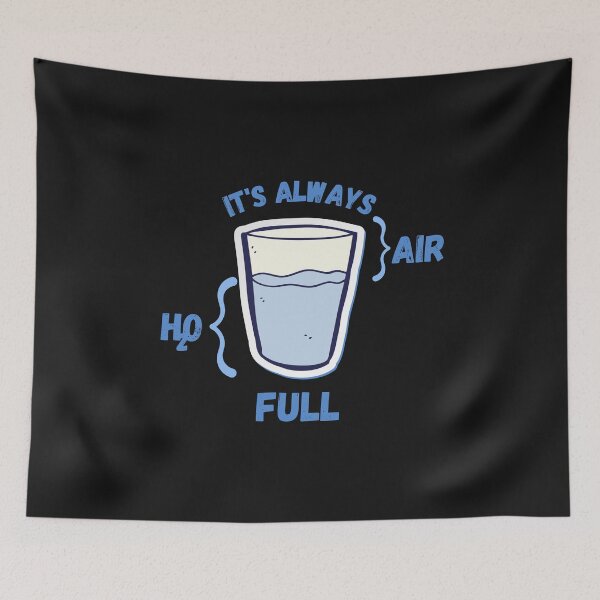 Item preview, Cool Classic Science - Glass is always full designed and sold by laiwole.