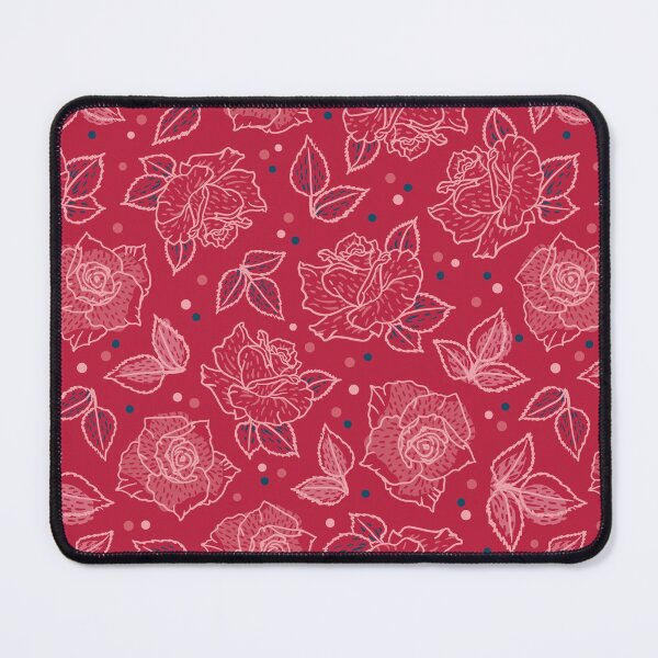 Item preview, Beautiful Red Roses, Leaves and Dots designed and sold by Melissa Plugge-Dekker.