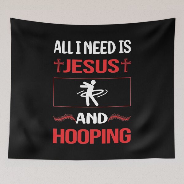Item preview, Funny Jesus Hooping Hoop Hooper designed and sold by SunnyShop123.