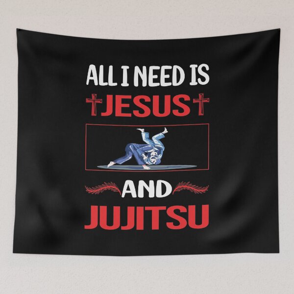 Item preview, Funny Jesus Jujitsu Ju Jitsu Jiujitsu Jiu Jitsu BJJ designed and sold by SunnyShop123.
