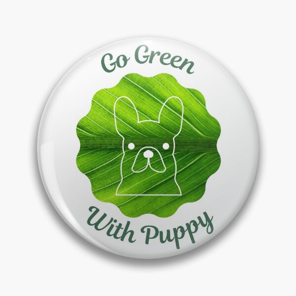 Item preview, Go Green With Puppy designed and sold by kucingmaikan.