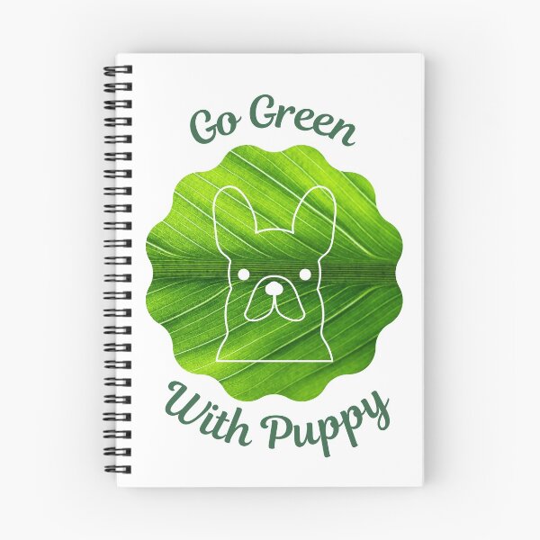 Item preview, Go Green With Puppy designed and sold by kucingmaikan.