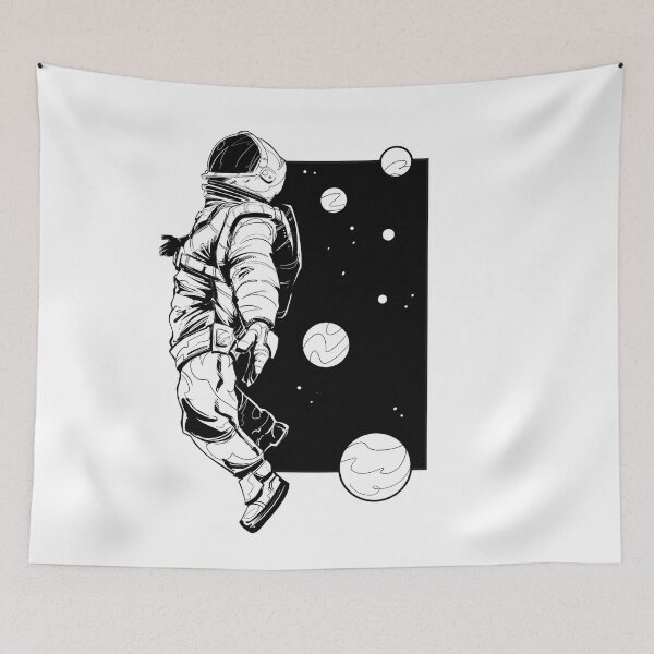 Item preview, Astronaut Floating in Space designed and sold by Vlek.