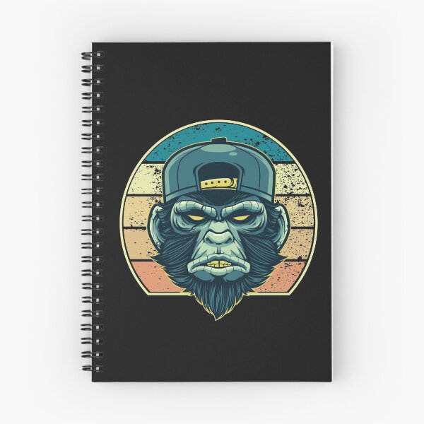 Item preview, Retro Sunset Gorilla - Hip Hop Ape designed and sold by laiwole.