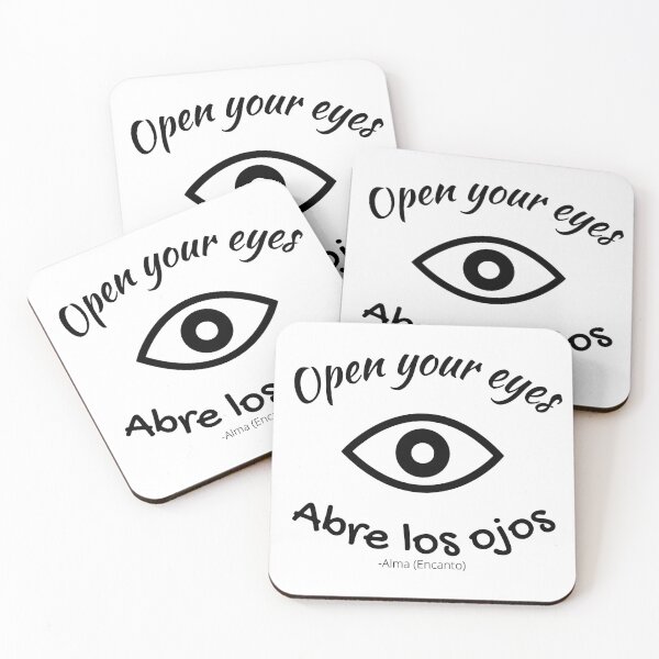 Item preview, Open Your Eyes (style1) designed and sold by QuotableYou.