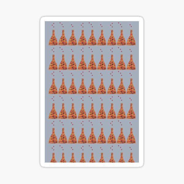 STOKE ON TRENT: HEARTS AND KILNS Sticker
