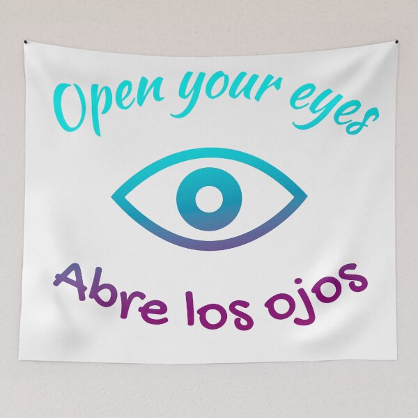 Item preview, Open Your Eyes (style3) designed and sold by QuotableYou.