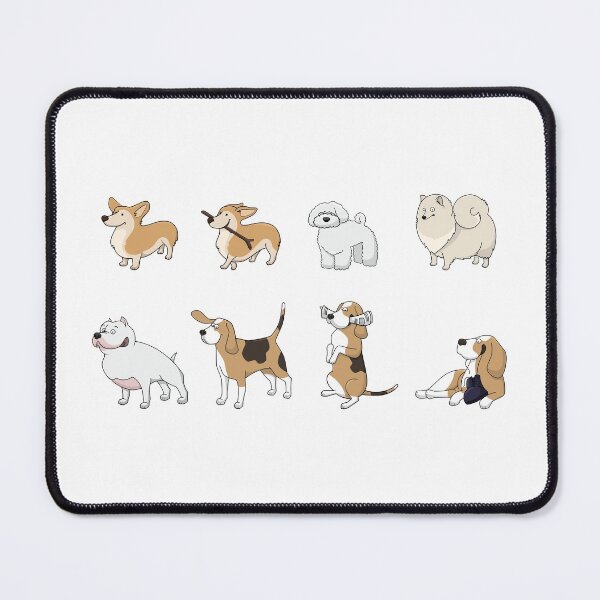 Item preview, Eight dogs designed and sold by KarpovychShop.