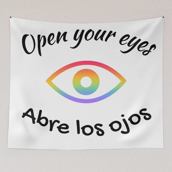 Item preview, Open Your Eyes (style4) designed and sold by QuotableYou.