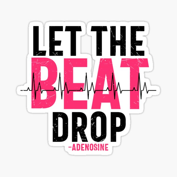 Let the Beat Drop Sticker 