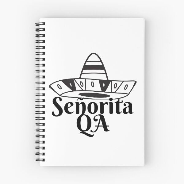 Item preview, Senorita QA Sticker designed and sold by trendingatees.