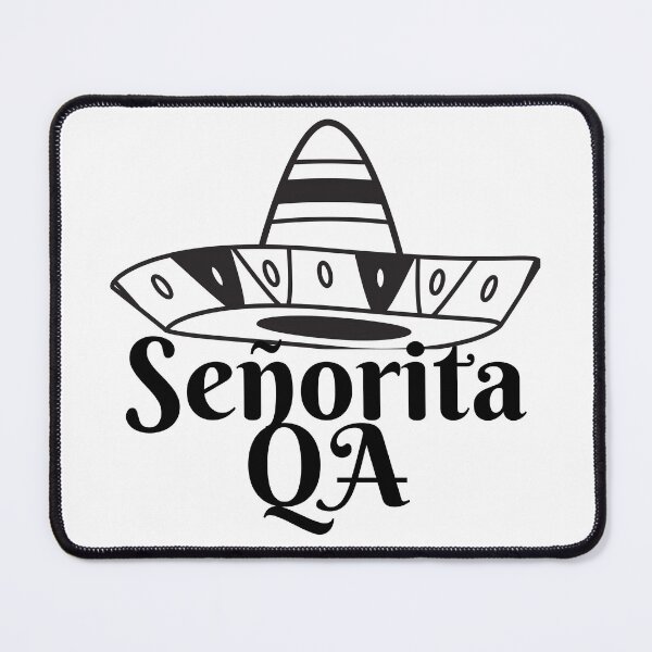 Item preview, Senorita QA Sticker designed and sold by trendingatees.