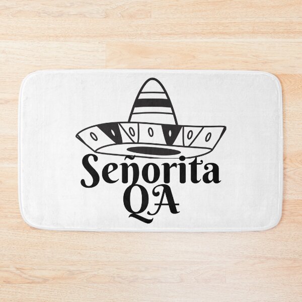 Item preview, Senorita QA Sticker designed and sold by trendingatees.